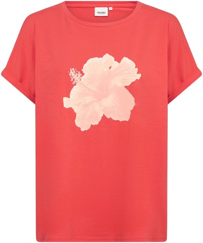 Curvy Wahelene 1 T-shirt Rød